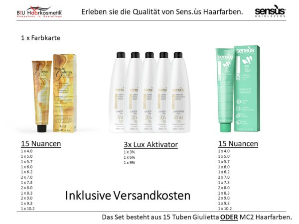 Probepaket Haarfarbe Giulietta