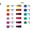 Farbkarte Direct (Pastell, Fluo, Bang, Fard)