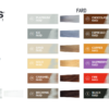 Farbkarte Direct (Pastell, Fluo, Bang, Fard)