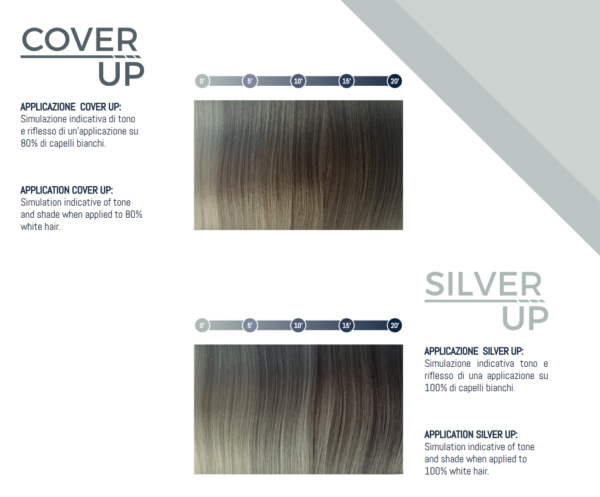 Farbkarte Cover Up / Silver Up