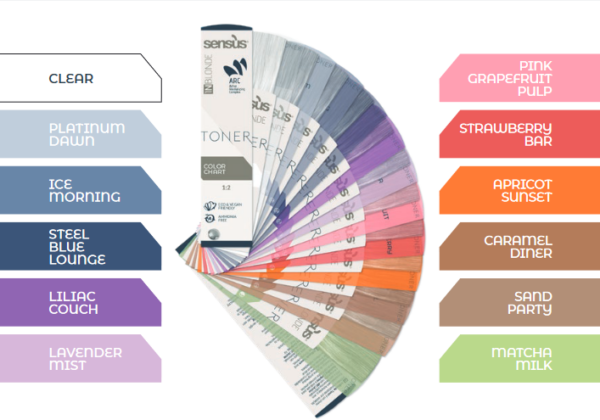 Farbkarte Toner Inblonde